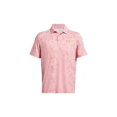 UNDER ARMOUR - Camisa Hombre PLAYOFF 30 PRINTD PO Rosa