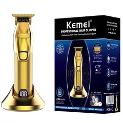 KEMEI - Maquina Patillera Inalámbrica I32S Profesional