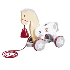 HAPE TOYS - CABALLITO DE ARRASTRE DE MADERA PARA NIÑOS HAPE