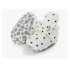 FRAGOLA KIDS - Zapatos Para Bebé Tipo Media Antideslizante Termicos Blanca 6M