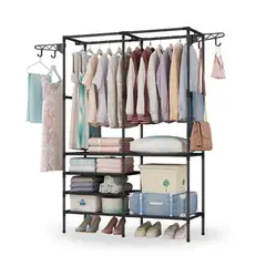GENERICO - Armario Perchero Organizador de Ropa y Zapatos Closet