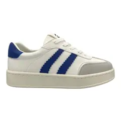 CALZADO BONT - Tenis Dama Marfil Azul Bont Breeze