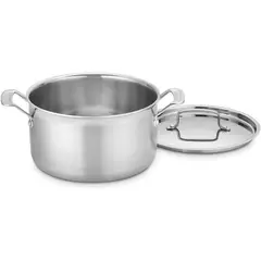 CUISINART - Sartén MultiClad Pro 6 cuartos olla con tapa MCP44-24N
