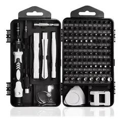 GENERICO - Kit Destornillador 115 en 1 Herramienta de Precisión para Reparación Profesional