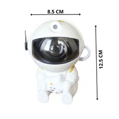 GENERICO - Lampara Astronauta Proyector De Galaxia Nebulosa Y Estrellas Led