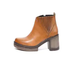 MOOPY - BOTINES MUJER MIEL-CAFE LU0101