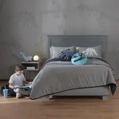 VIANNEY - Juego De Edredón Tiranosaurio Talla Queen/Doble XL Durable -