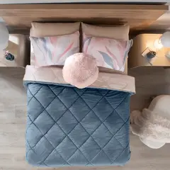 VIANNEY - Juego De Edredón Tendenza Queen SizeDoble Xl