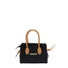 MERCEDES CAMPUZANO - Cartera Fiorella de Mujer Negro