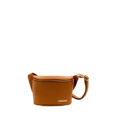 MERCEDES CAMPUZANO - Bandolera Shine de Mujer Beige