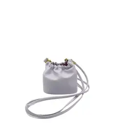 MERCEDES CAMPUZANO - Bandolera Charm de Mujer Blanco