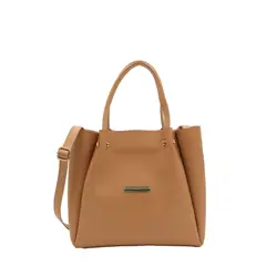 MERCEDES CAMPUZANO - Bolso Dauphine de Mujer Beige