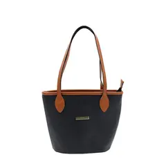 MERCEDES CAMPUZANO - Cartera Alma de Mujer Negro