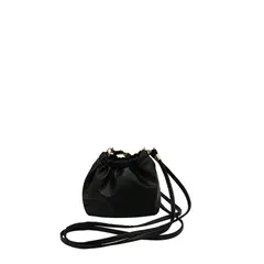 MERCEDES CAMPUZANO - Bandolera Charm de Mujer Negro