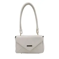 MERCEDES CAMPUZANO - Cartera Ambar de Mujer Marfil