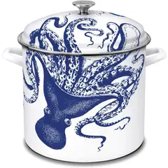 CUISINART - Olla de Acero Esmaltada 16 Qt Caskata™ Lucy con Tapa