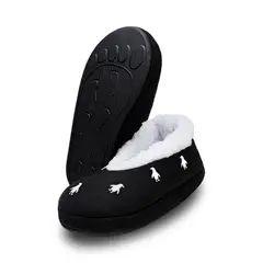 ARCTIC FOX - Pantuflas Cerradas Negras Pingüinos