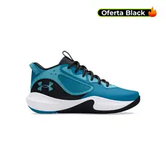 UNDER ARMOUR - Tenis Basketball Hombre UA LOCKDOWN 6 Azul