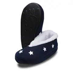 ARCTIC FOX - Pantuflas Cerradas Azules Navi Estrellas.