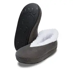 ARCTIC FOX - Pantuflas Cerradas Gris Clasica.