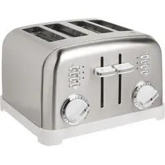 CUISINART - Tostadora 4 Rebanadas Clásica Modelo CPT-180WP1