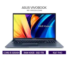 ASUS - PORTATIL X1502ZA INTEL CORE I5 12500H 1TB SSD 40GB RAM