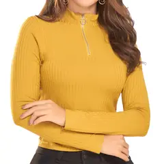 CROYDON - Buzo Erika Mostaza para Mujer