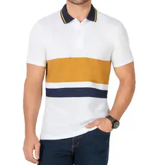 CROYDON - Camiseta Polo Alfredo Blanco para Hombre
