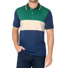 CROYDON - Camiseta Polo Fernando Verde para Hombre