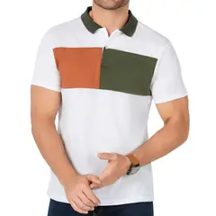 CROYDON - Camiseta Polo Julio Blanco para Hombre