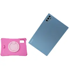 KRONO - TABLET NET X2 8 GB/ 64 GB COLOR GRIS CON PROTECTOR ROSA PARA NIÑOS