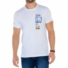 CROYDON - Camiseta Ricardo Blanco para Hombre