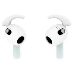 GENERICO - Soporte Anticaída Para AirPods 3 Auricular Bluetooth Blanco Orejera