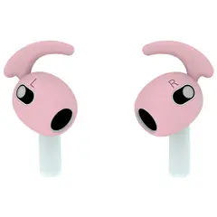 GENERICO - Soporte Anticaída Para AirPods 3 Auricular Bluetooth Rosado Orejera
