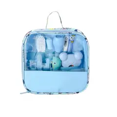 MUNDO BEBE - Set de cuidado Kit de aseo bebe enfermería niño13piezas