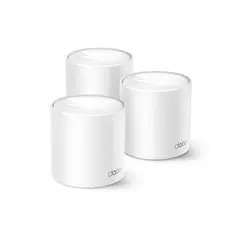 TP LINK - Sistema Mesh Deco WiFi 6 Gigabait Blanco DECOX10(3-PACK)