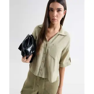 SEVEN SEVEN - Blusa Para Mujer Manga Corta Color Beige Marca #28124011