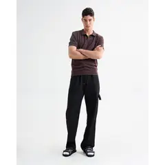 SEVEN SEVEN - Jean Para Hombre Loose Color Negro Marca #45160609