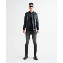 SEVEN SEVEN - Jean Para Hombre Skinny Color Negro Marca #45160587