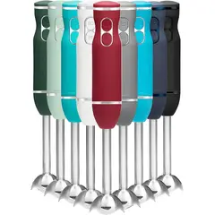 CHEFMAN - Batidora de Mano Acero Inoxidable 2 Velocidades
