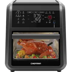 CHEFMAN - Freidora de Aire 12Qt 5 en 1 con Termómetro Smart