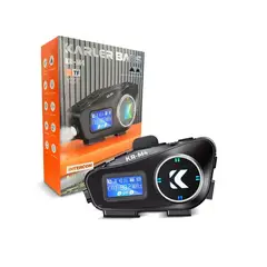 GENERAC - Intercomunicador Moto Inalambrico Bluetooth Radio KR-M4
