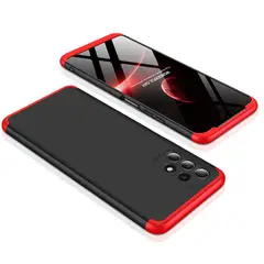 GENERICO - Funda Carcasa Estuche Protector Para Samsung A32 5G Negro con Rojo