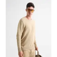 SEVEN SEVEN - Saco Acanalado Para Hombre Beige