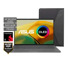 ASUS - Portatil Zenbook UX3407QA-QD232W SnapDragon X X126100 SSD 1TB 16GB 14" WUXGA Win 11 Home