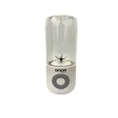 PLUS SOLUTIONS - Licuadora Portatil Mixer Personal OnOff Color Blanco.