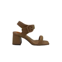 MERCEDES CAMPUZANO - Sandalia Tacón Geneve Beige