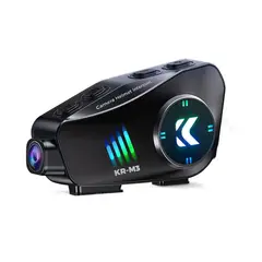 GENERAL - Intercomunicador Con Camara Para MotO Bluetooth KR-M3 + Micro SD