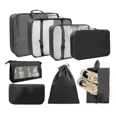 GENERICO - Organizador Maleta Set 8 Bolsas Casatua Viaje Equipaje