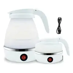 DAYOSHOP - Calentador Hervidor D Agua Eléctrico Plegable Portátil 600ml
